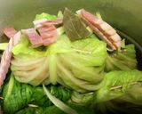 大根のつま入り♪ジューシーロールキャベツ作り方7写真
