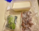 チョイサムとマッシュルーム豆腐の煮浸し作り方1写真