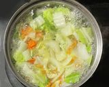 野菜たっぷり味噌汁作り方6写真