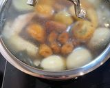 だしが美味しい！手羽先入りおでん作り方10写真