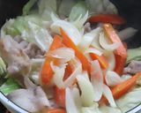 簡単美味☆卵を絡めてまろやか昭和の焼肉丼作り方6写真