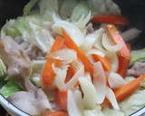 簡単美味☆卵を絡めてまろやか昭和の焼肉丼作り方6写真
