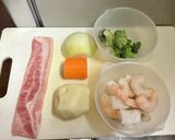 簡単クラムチャウダー✨作り方1写真