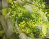 春香る❀蕗の薹と菜の花のお味噌汁作り方5写真