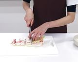 白菜と豚肉のミルフィーユ蒸し作り方2写真