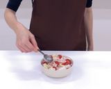 白菜と豚肉のミルフィーユ蒸し作り方3写真