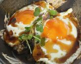 大人のカフェ風目玉焼き丼作り方8写真