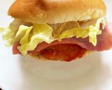 ヘルシー!ファ○チキ風バーガー★鶏胸肉作り方6写真