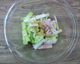 【副菜】レンジで白菜の洋風煮びたし作り方3写真