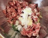 豚こまの大葉チーズ焼き作り方2写真