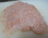 えびしんじょのお吸い物。作り方1写真