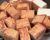 おつまみに♡かんたん厚揚げチーズ作り方2写真