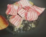 ニラもやし豚バラ塩焼きそば作り方3写真