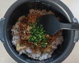 蓮根と挽き肉の混ぜご飯。作り方6写真