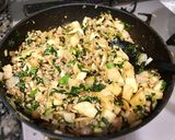 ほうれん草とじゃがいものドライカレー作り方7写真