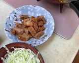 残り物で簡単かつ丼作り方1写真
