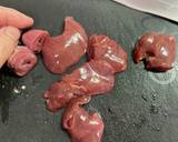 トロけるネギだれ鶏レバー✨作り方2写真