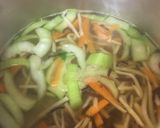 給食の「ワンタンスープ」♡野菜たっぷり作り方3写真