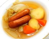 ウインナーと白菜の野菜のポトフ★動画あり作り方24写真