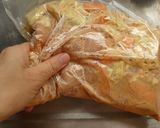 下味冷凍★鶏肉のオイマヨ漬け作り方3写真