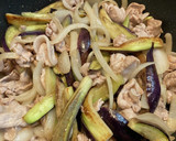 ナスと豚肉の生姜焼き作り方3写真