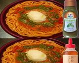 美味ドレ蜂蜜バジルでモッツァレラトマトパ作り方1写真