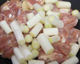鶏肉とねぎの炒め物作り方4写真