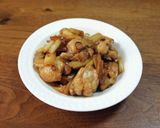 鶏肉とねぎの炒め物作り方7写真