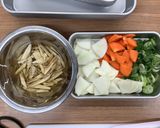 【大崎市】味噌けんちん汁【学校給食】作り方1写真