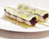 甘じょっぱ ⸜♡⸝ 串だんごチーズ巻き作り方9写真