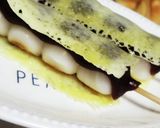 甘じょっぱ ⸜♡⸝ 串だんごチーズ巻き作り方10写真