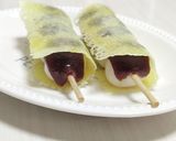 甘じょっぱ ⸜♡⸝ 串だんごチーズ巻き作り方11写真