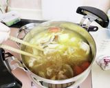 カレールーは、菜箸で混ぜよう☆作り方4写真