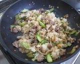 アスパラのガーリックライス作り方6写真