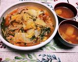 豚肉と白菜とモヤシとニラの旨辛鍋作り方17写真