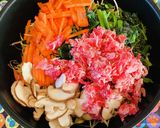 お野菜たっぷり＼混ぜ済み／ビビンバの頭作り方1写真