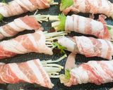 大葉と豚肉のエノキ巻き作り方2写真