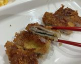 大葉とチーズのやわらかミルフィーユカツ作り方8写真