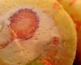 イチゴのロールケーキ☆ホワイトデー作り方11写真