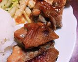 給食の鶏の照り焼き(てりやきチキン)作り方3写真