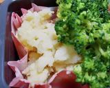 高校生男子お弁当24年2月8日作り方2写真