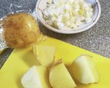 新じゃがの大蒜甘味噌葱炒め作り方3写真