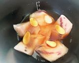 ホットクックでメカジキの煮付け作り方1写真