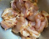 鶏唐揚げのスパイシーソース和え作り方1写真
