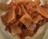 ≪韓国風≫ 豚肉とキムチの炒め作り方2写真