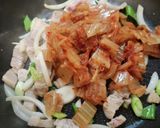 ≪韓国風≫ 豚肉とキムチの炒め作り方6写真