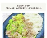 キャベツもたっぷり！ネギ塩豚丼作り方5写真