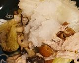 白菜とキノコみぞれのせ作り方6写真