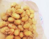 優しい味♪蒸し大豆の胡麻キャラメリゼ作り方9写真