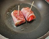 お弁当のおかずに～ベーコンチーズ巻き作り方3写真